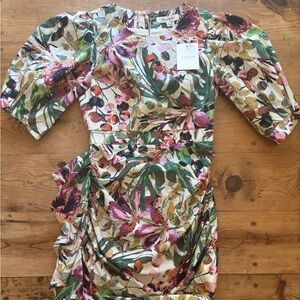 Moodie Multicolor Floral Mini Dress